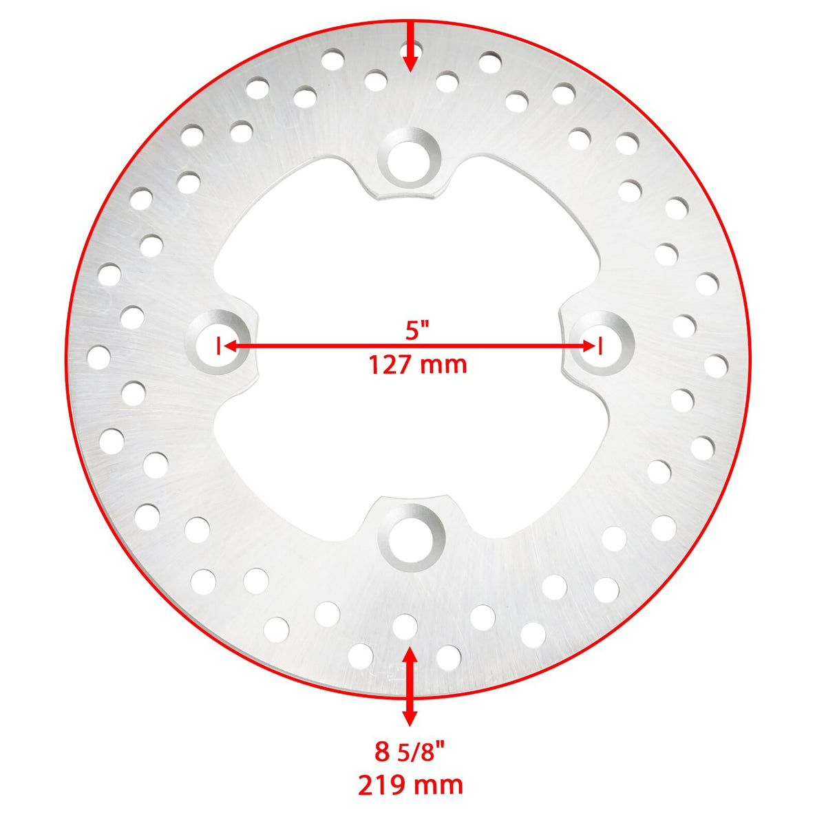 Rear Brake Disc Rotor Wheel Hub Bearing Replacement for Polaris RZR XP 900 (2011–2013)