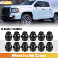 Wheel Lug Nut Covers Replacement Set for Chevrolet C1500 C2500 (1999–2006)