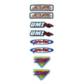 2X Vintage Logo Sticker Kit for Kawasaki Jet Ski 440 550SX JS 650 (1978–1999)