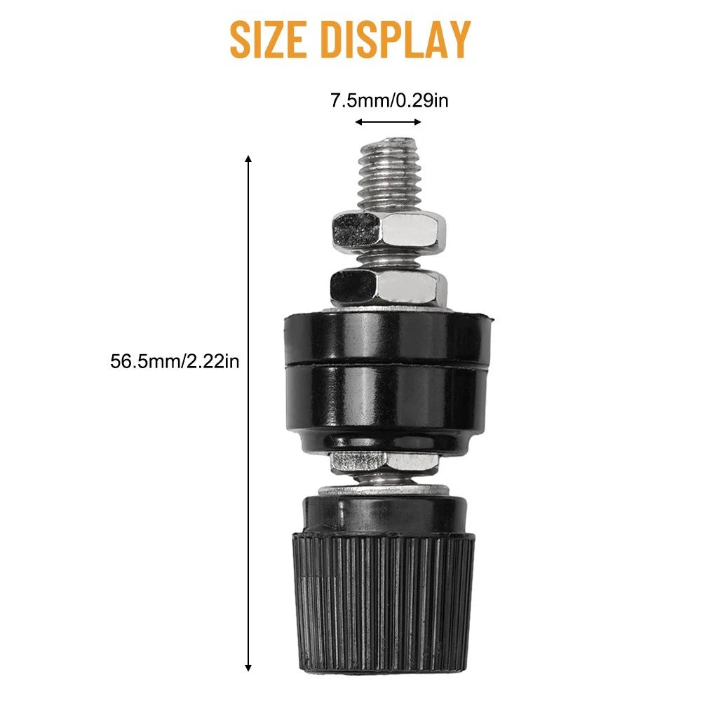 2X Copper Battery Post Connectors for Universal Applications (Remote Terminal Block)