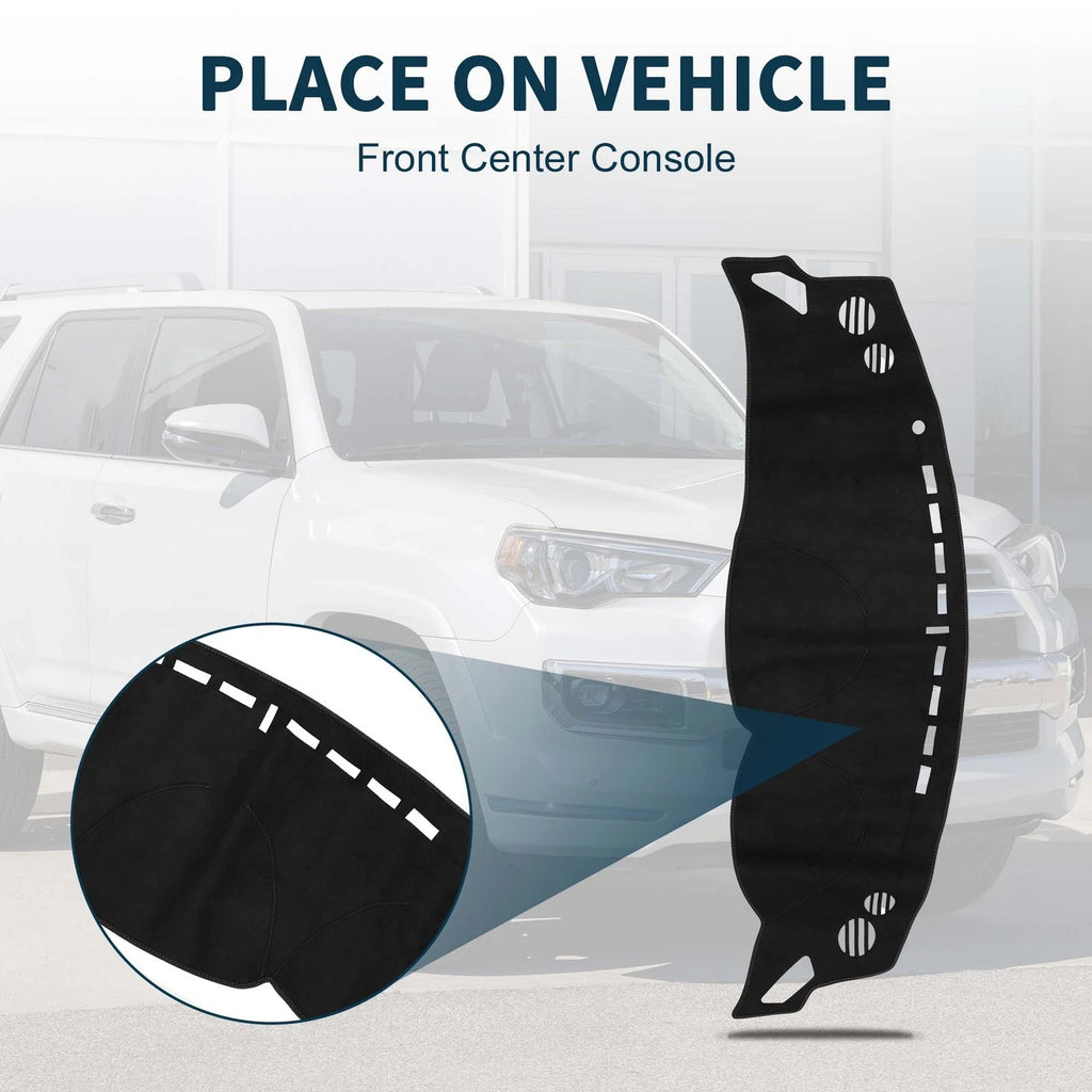 Dashboard Dash Cover Mat for Toyota 86 (ZN6) (2012) Sun Protector Black