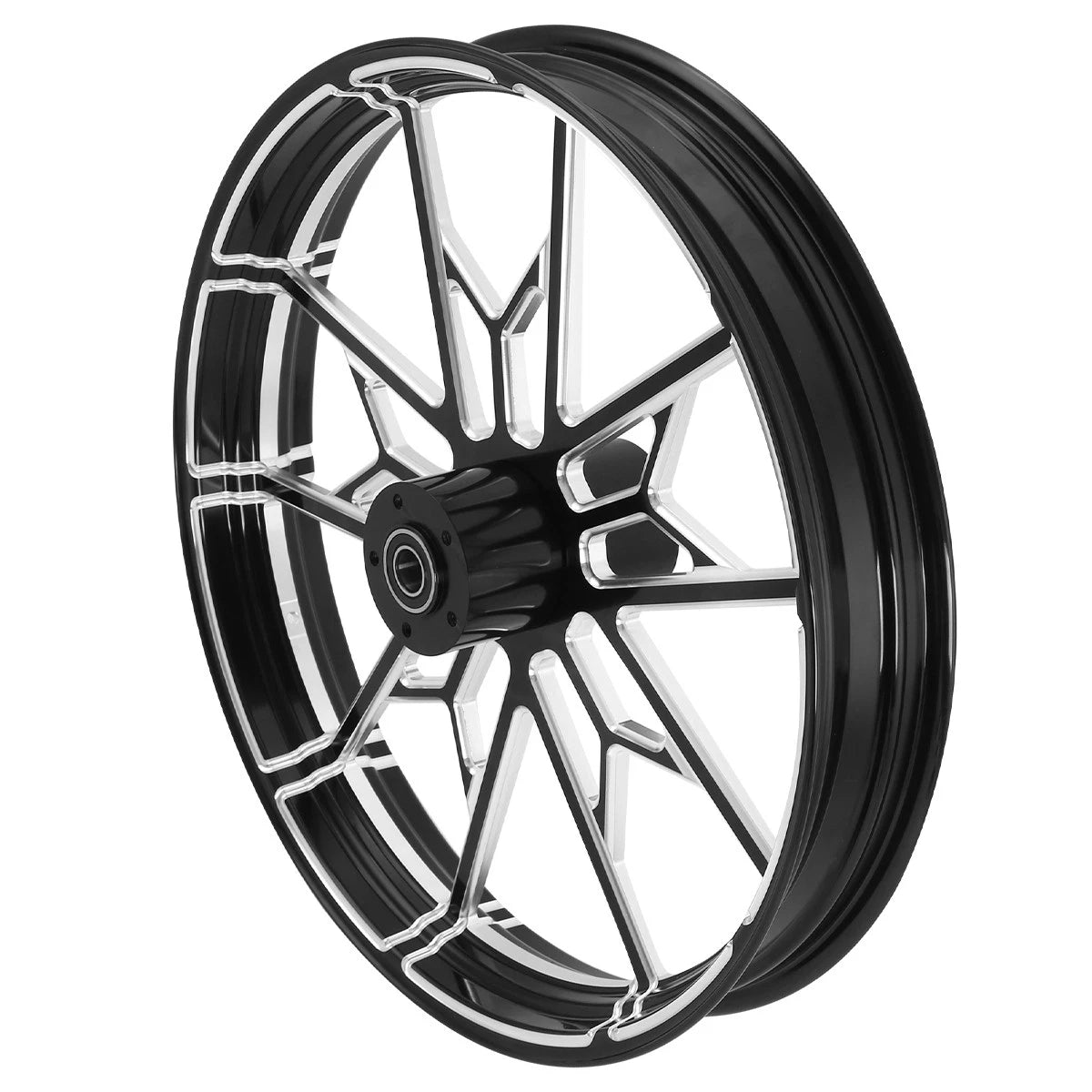 23" Front Wheel Rim & Dual Disc Hub for Harley Touring Road Glide (1997–2021)