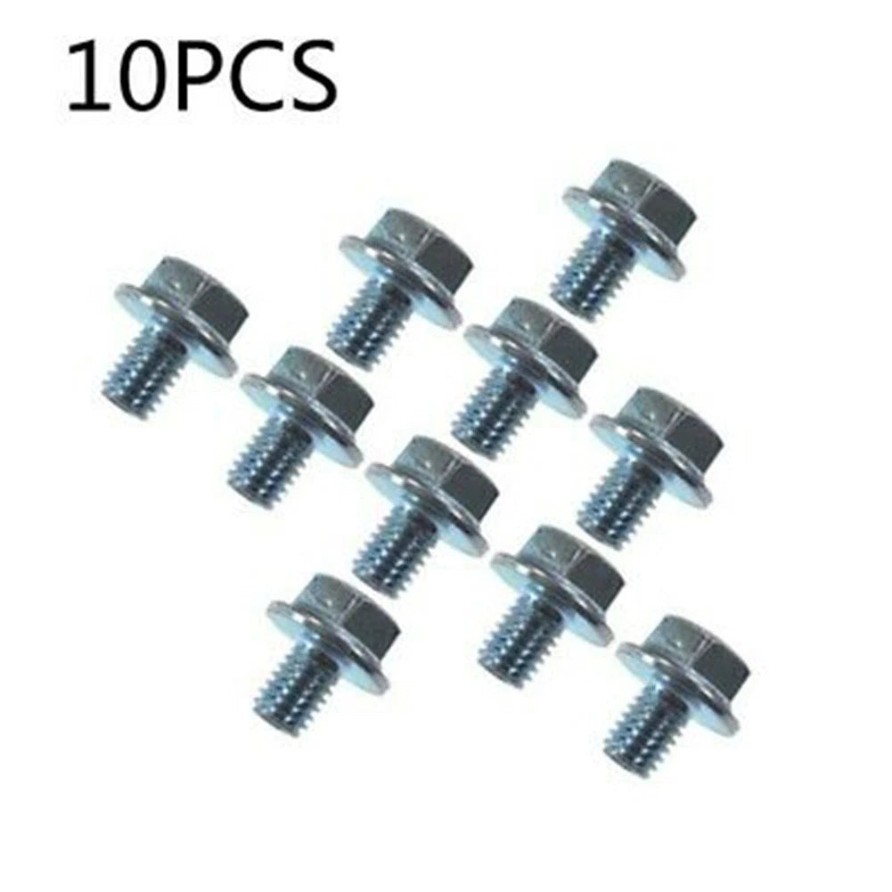 10x Screw Bolt for Lawn Mower Recoil Starter