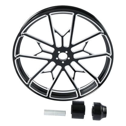 23" Front Wheel Rim Single Disc Hub for Harley Street Road Glide (1997–2021)