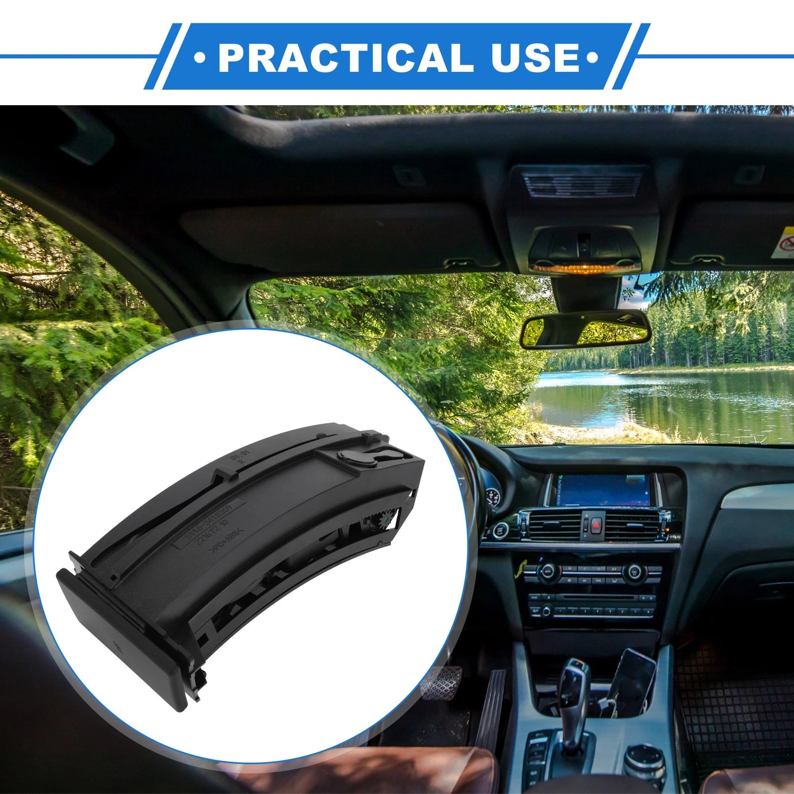 Cup Holder Replacement for BMW X3 E83 (2003–2006)