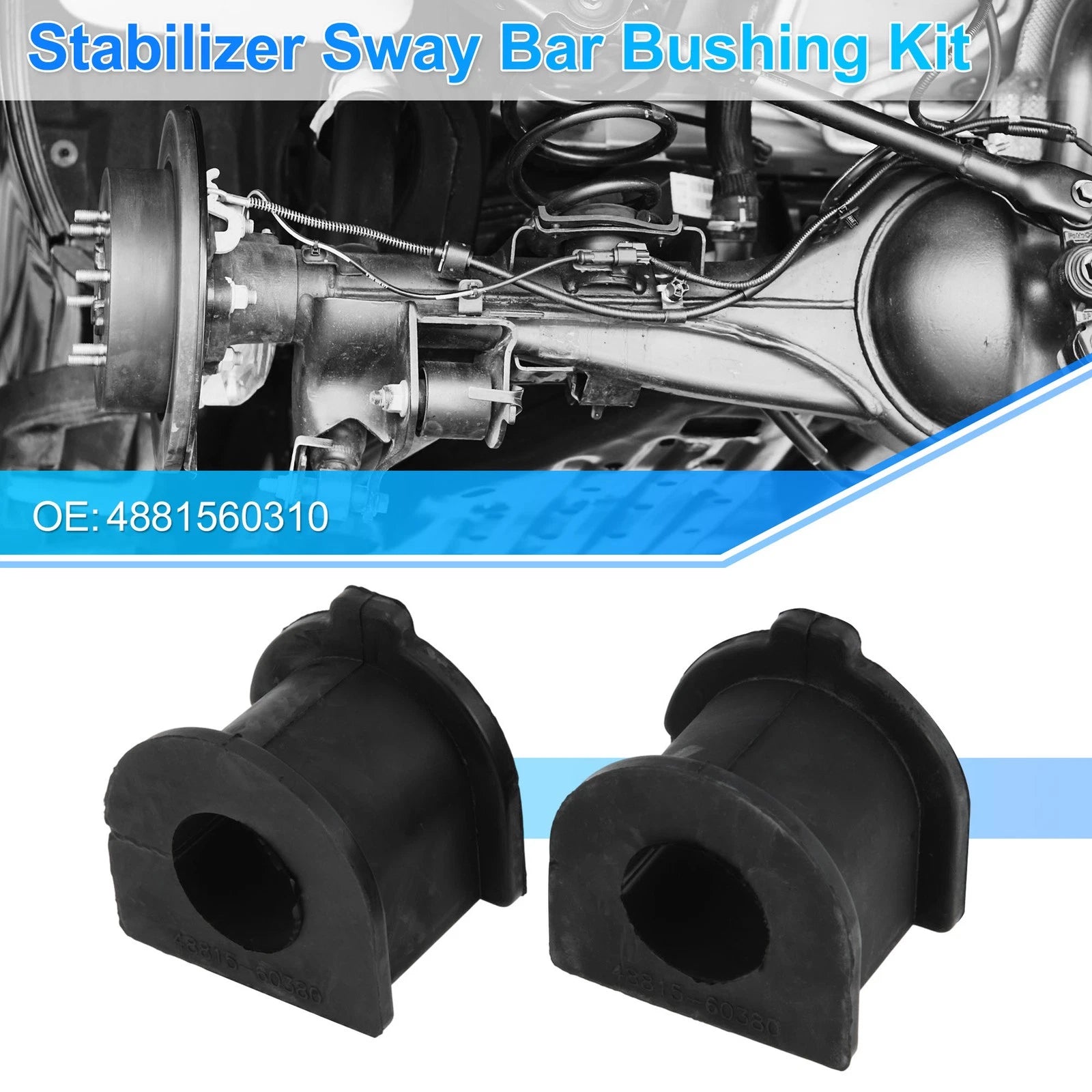 Stabilizer Sway Bar Bushing Kit Replacement for Toyota 4Runner (2003–2023)