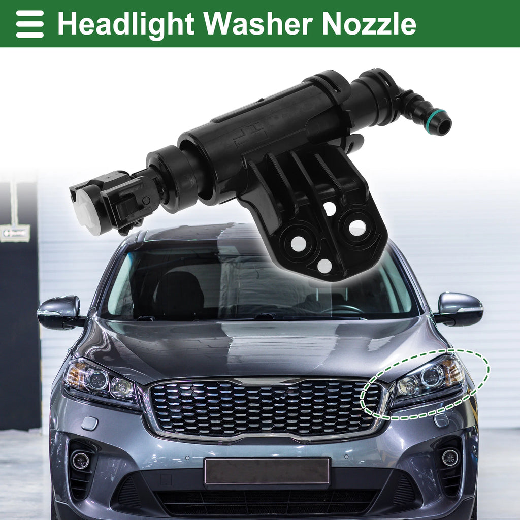 Front Driver Side Headlight Washer Nozzle for Hyundai Tucson (2016–2020)
