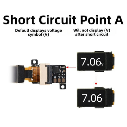 Digital Voltage Meter for Automotive (0.5 Inch Screen)