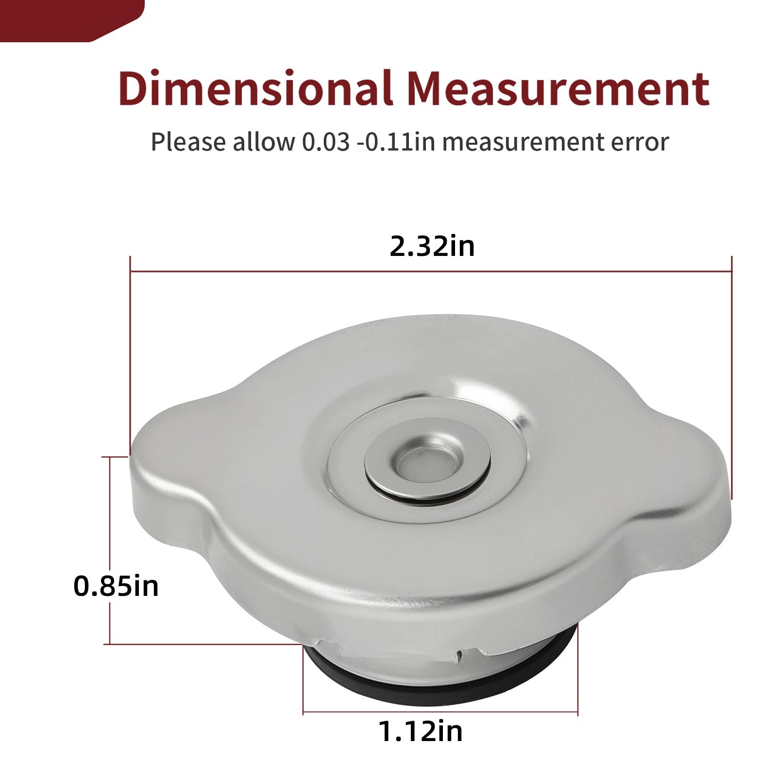 Radiator Cap for Suzuki Burgman 200 400 650 GSXR600 GSXR750 Hayabusa (2000–2023) 17730-14G00