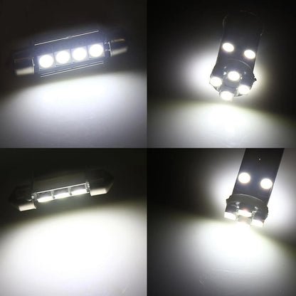 21pcs Canbus Interior LED Lamp Kit White 12V for BMW E46 (1999–2005)