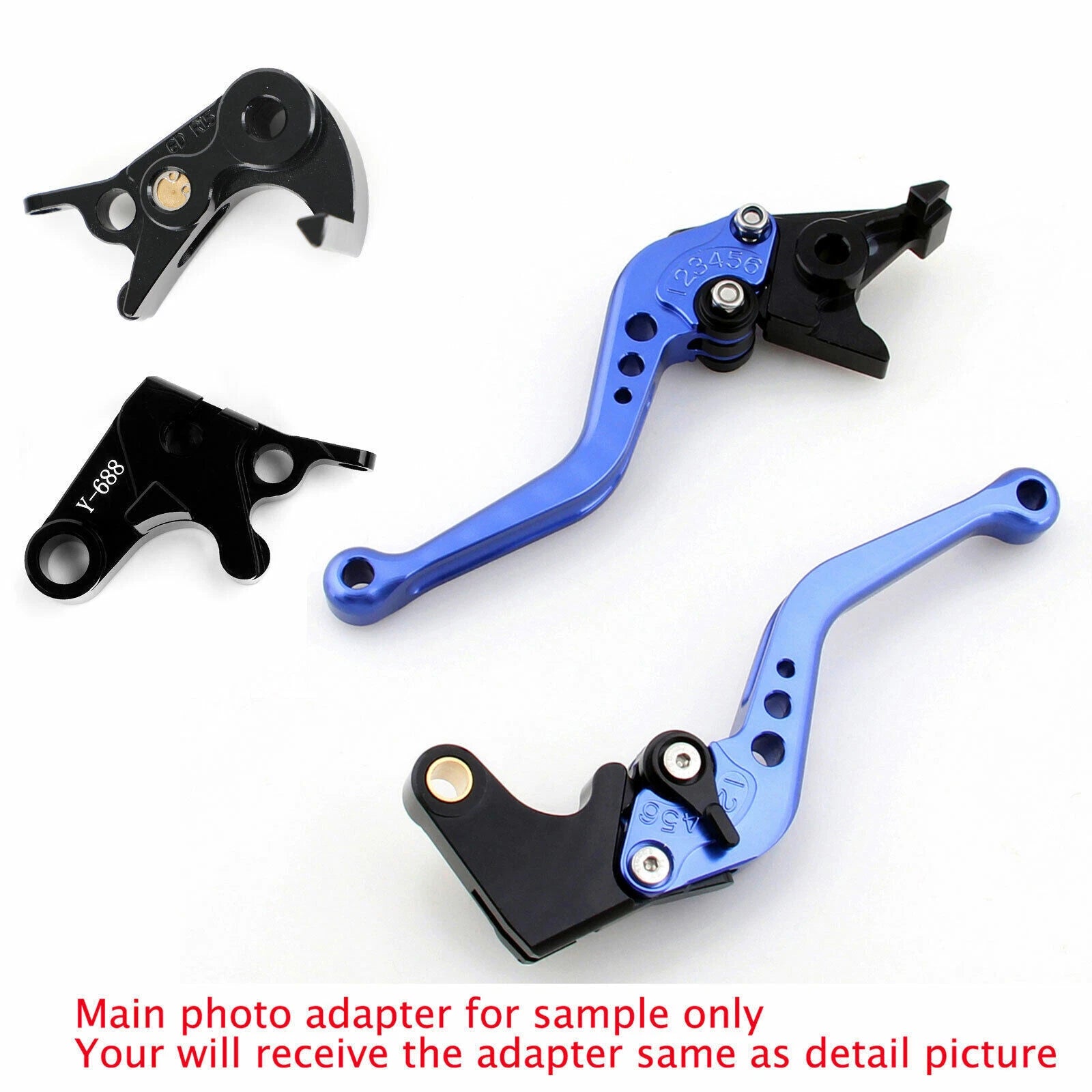 Short Clutch Brake Lever for Yamaha MT-09 Tracer 900/GT (2021–2022), YZF R6 (2017–2020)