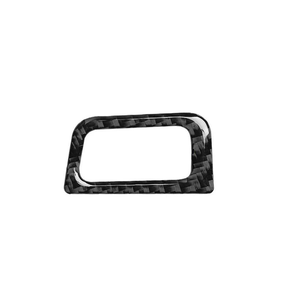 Rear Trunk Switch Button Frame Trim for Audi A6 A7 (2012–2018) Carbon Fiber