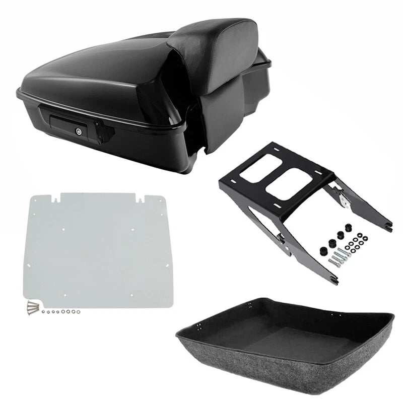 Trunk Backrest Plate Mount Rack for Harley Sport Glide (2018–2021)