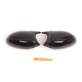 2Pcs Black M-Style Wing Side Mirror Cap Covers for BMW E90 E92 E93 (2007–2013)