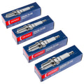 Set of 4 Denso Nickel Spark Plugs for Mitsubishi Sigma GN (1982–1985)