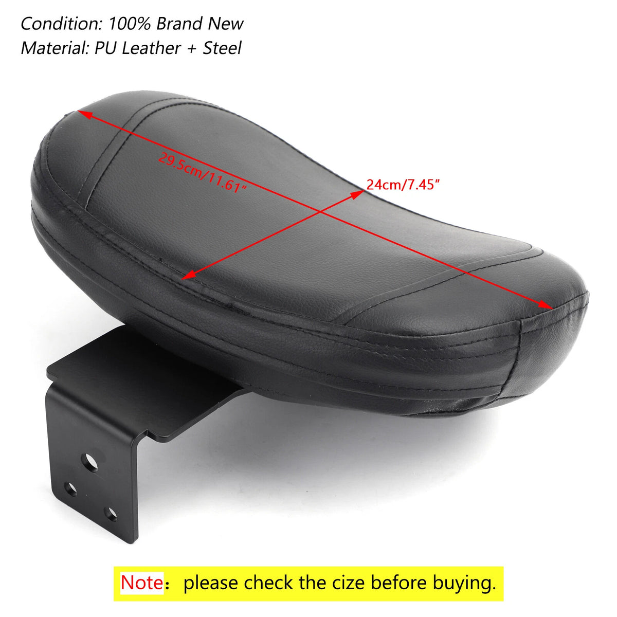 Backrest for Yamaha V Star 650 XVS 650 XVS400 (1996–1997)