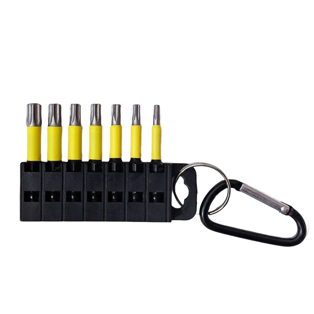 7 Pieces Impact Torque Screwdriver Bit Set for Electric Screwdriver
