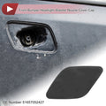Front Left Bumper Trim Nozzle Cover Replacement for BMW X6 (2008–2014)