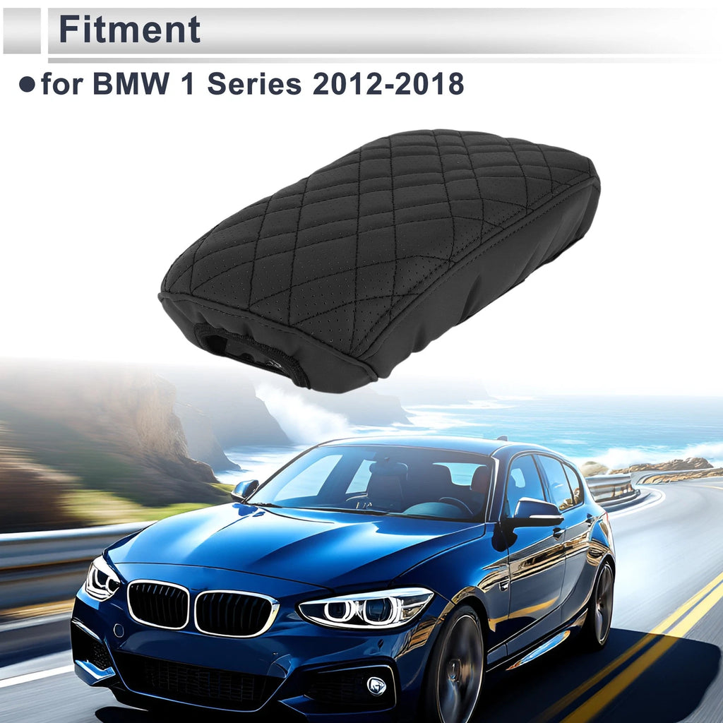 Car Center Console Cover for BMW 1 Series (2012–2018) Black 1 Pc Replacement