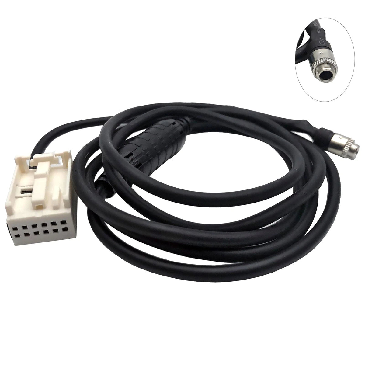 AUX Audio Input Cable for BMW E60 E61 E65 E66 E81 E83 E87 E88 E90 E92 (2001–2013)