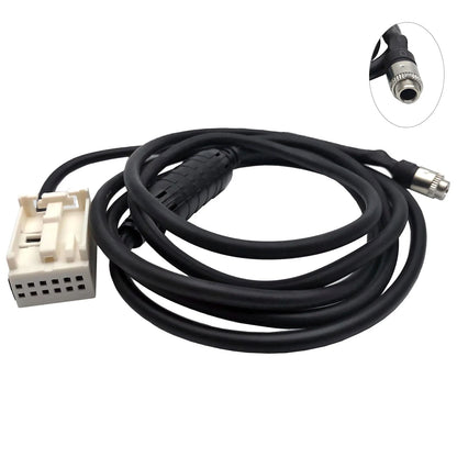 AUX Audio Input Cable for BMW E60 E61 E65 E66 E81 E83 E87 E88 E90 E92 (2001–2013)