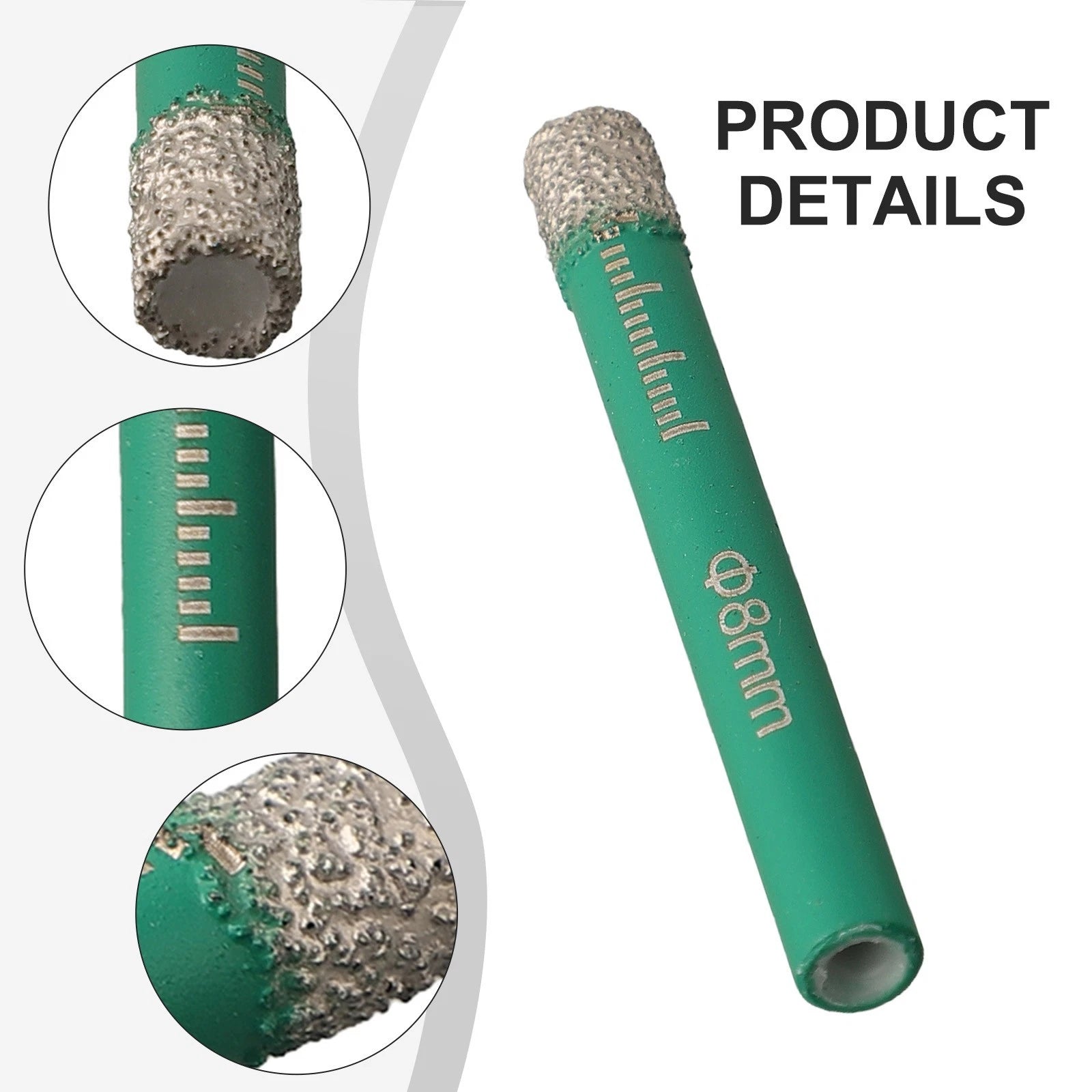 Diamond Drill Bit for Dry Drilling Applications (Efficient Wax Coated)