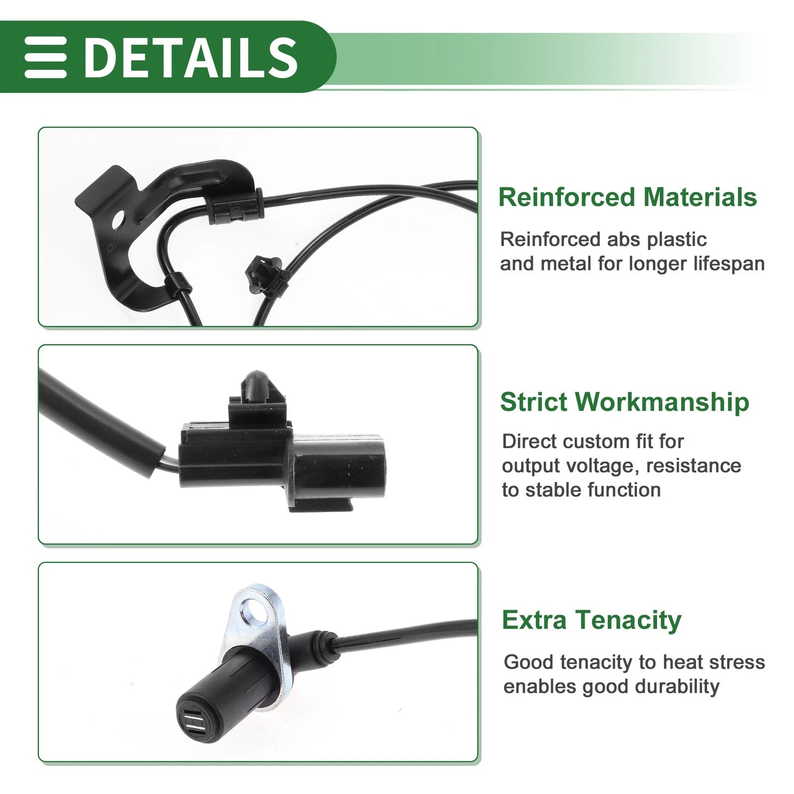 ABS Wheel Speed Sensor Replacement for Mitsubishi Endeavor (2004–2011)