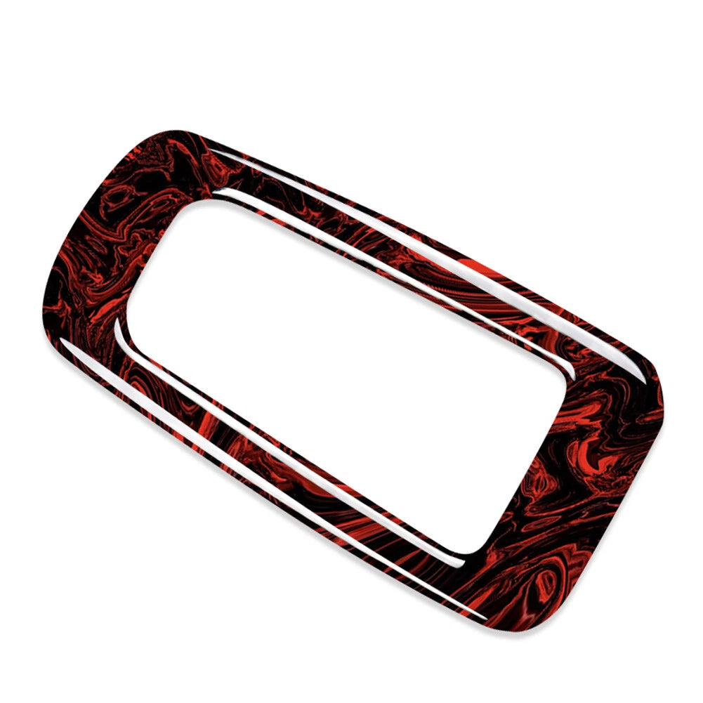 Fire Red Hand Brake Park P Button Trim for Mercedes Benz GLC Class (2015–2018)