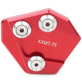 Sidestand Extension Pad for Yamaha GTR (2004–2015) Red