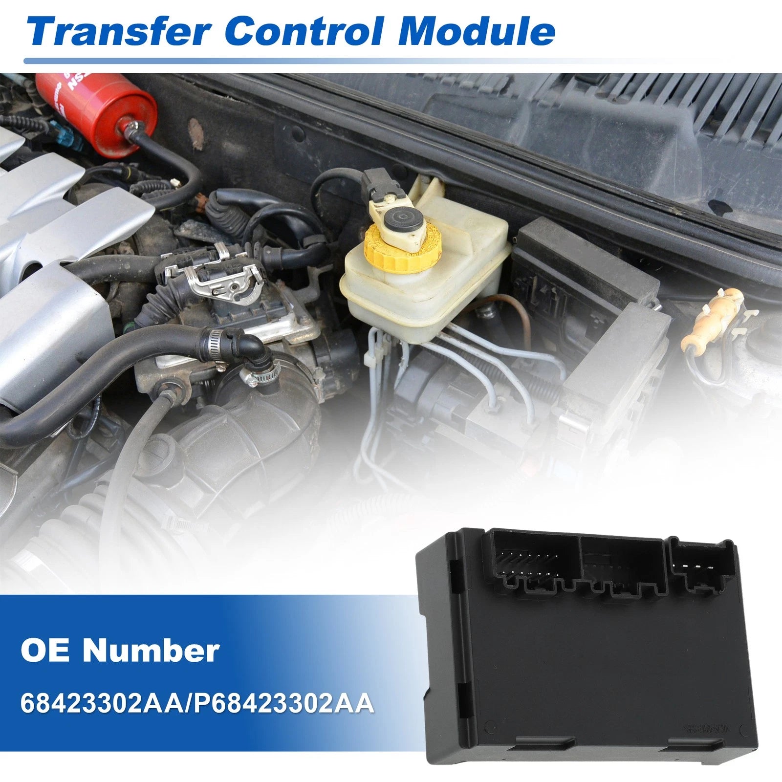 Transfer Case Control Module OEM Replacement for Jeep Grand Cherokee (2019–2020)