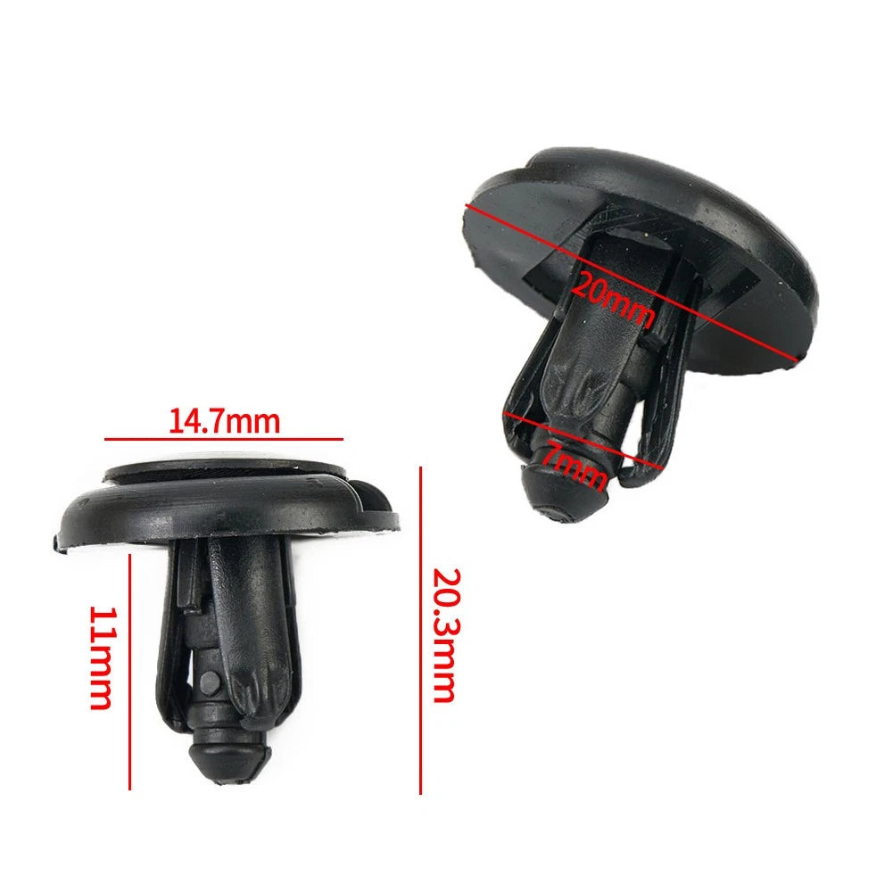 20Pcs Plastic Door Trim Clip Fasteners for Various Vehicles