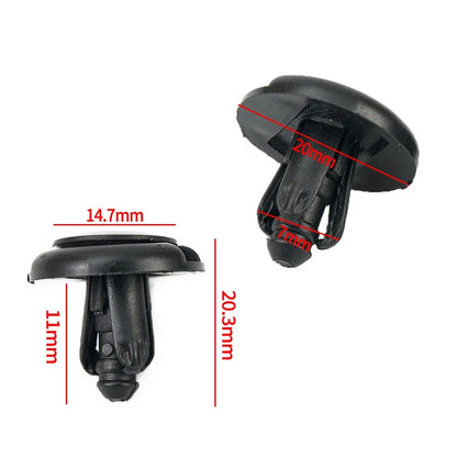 20Pcs Plastic Door Trim Clip Fasteners for Various Vehicles