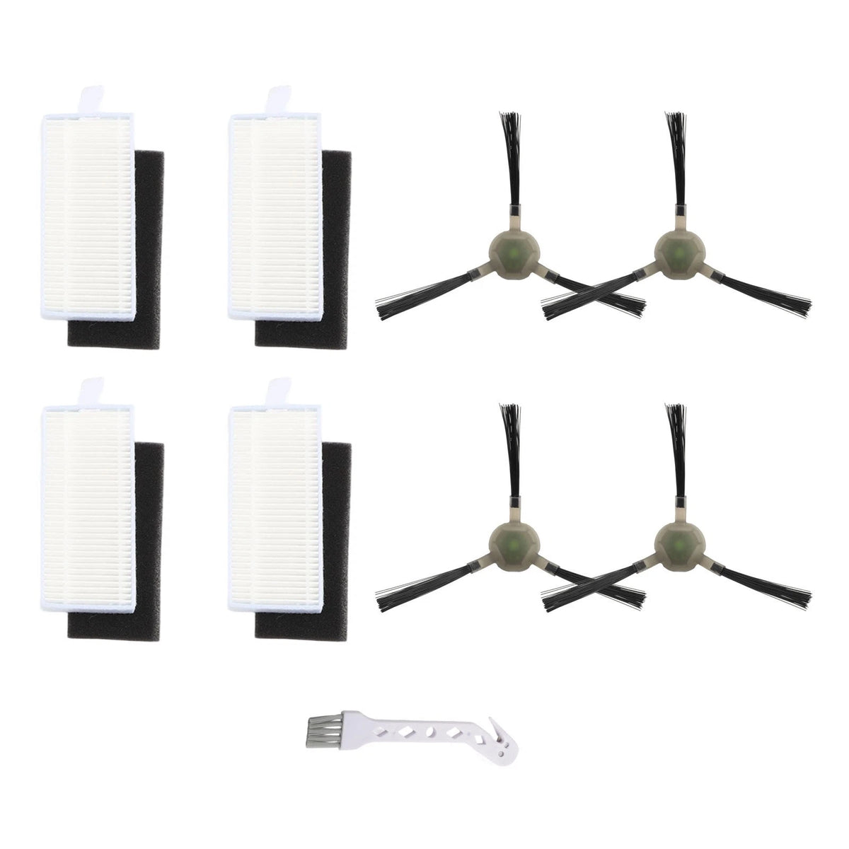 Indoor Cleaning Filters Side Brush Replacement Parts for