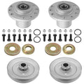 Deck Spindle and Pulley Replacement for Exmark Metro M15KA36 (2000–2000)