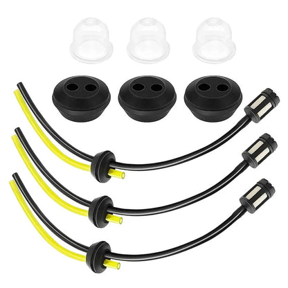 9-Piece Fuel Line Filter Kit for Grass Trimmers and Lawn Mowers