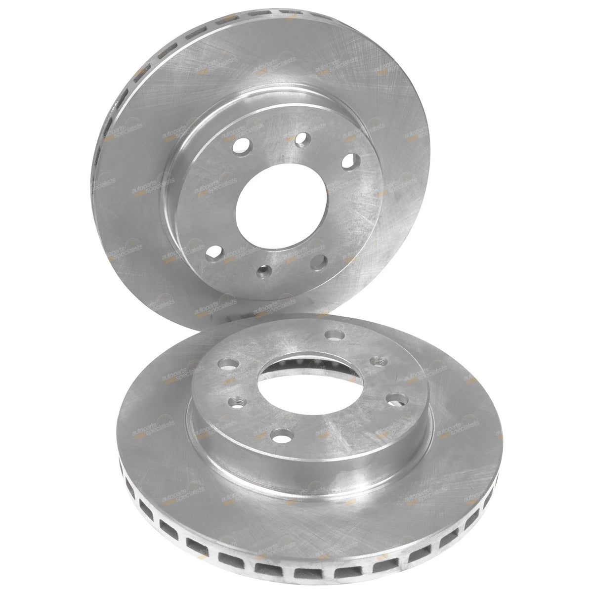 2 Front Disc Brake Rotors for Ford Corsair UA 4cyl 2.0L 2.4L (1989–1992)