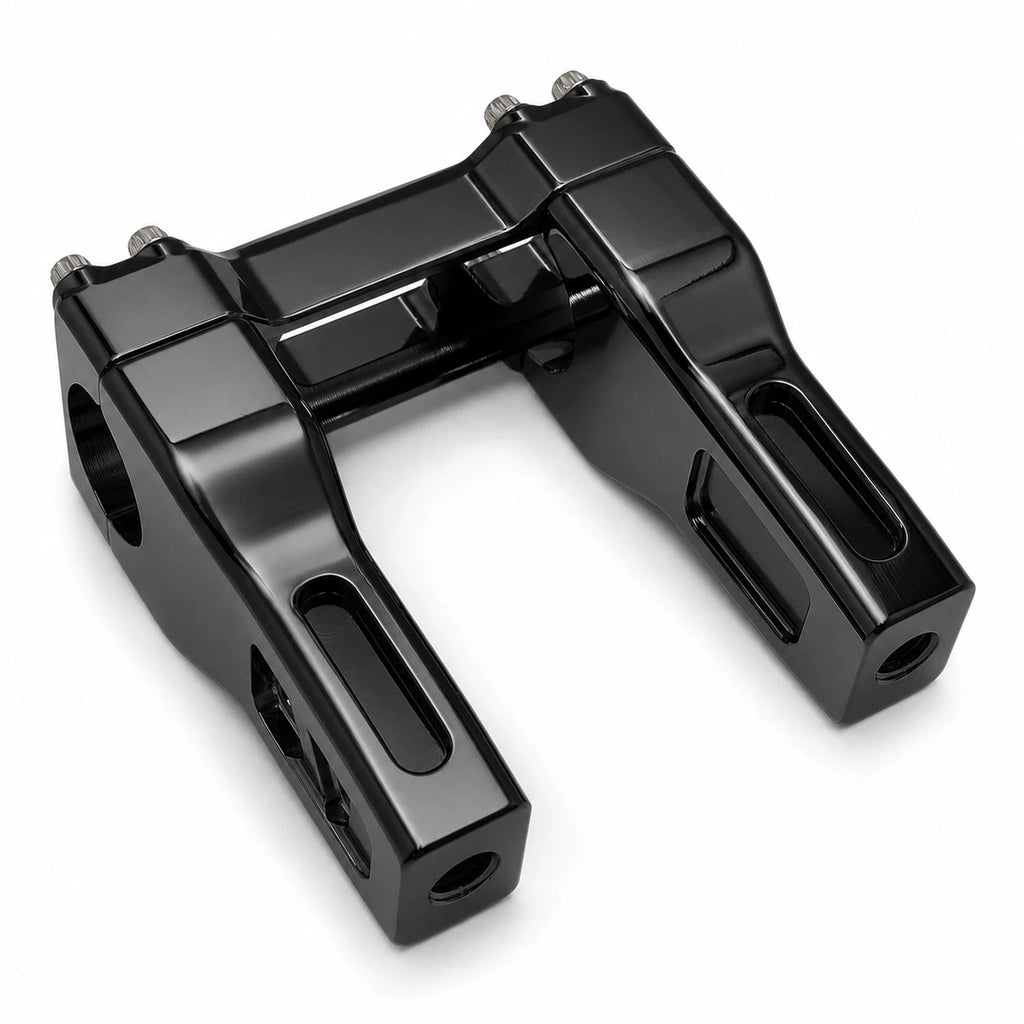 4" Riser Handlebar Clamp for Harley Dyna Wide Glide Softail Slim