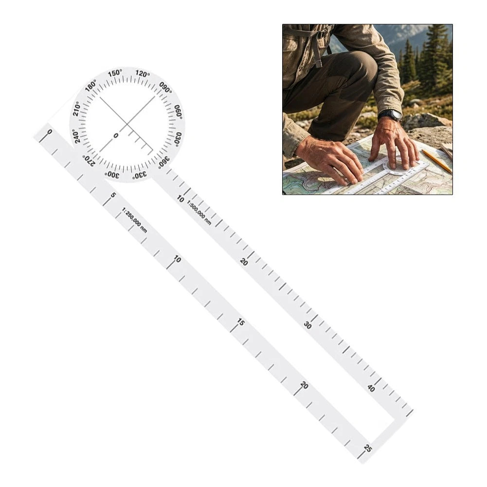 Lightweight ABS Slide Rule for Aviation Education