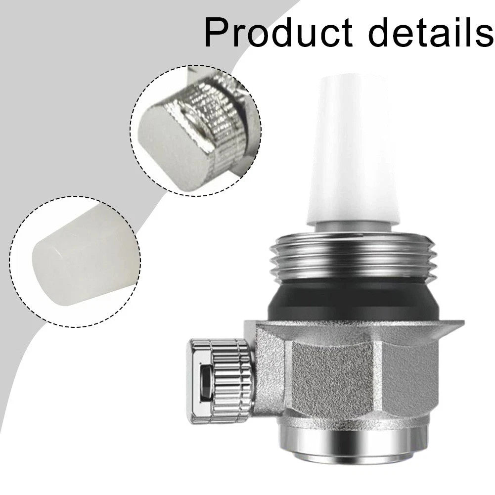 Brass Exhaust Valve for Radiator Air Venting DN25 59x55mm