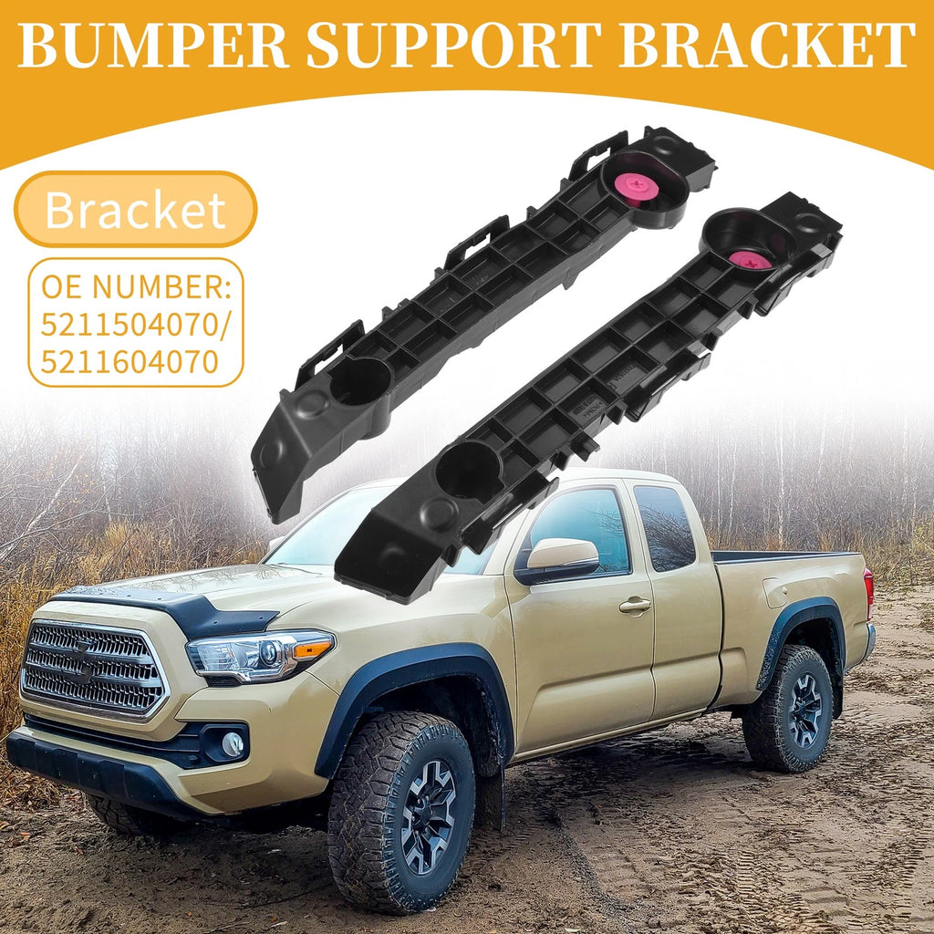 Front Bumper Support Bracket LH RH Side Replacement for Toyota Tacoma (2016–2023)