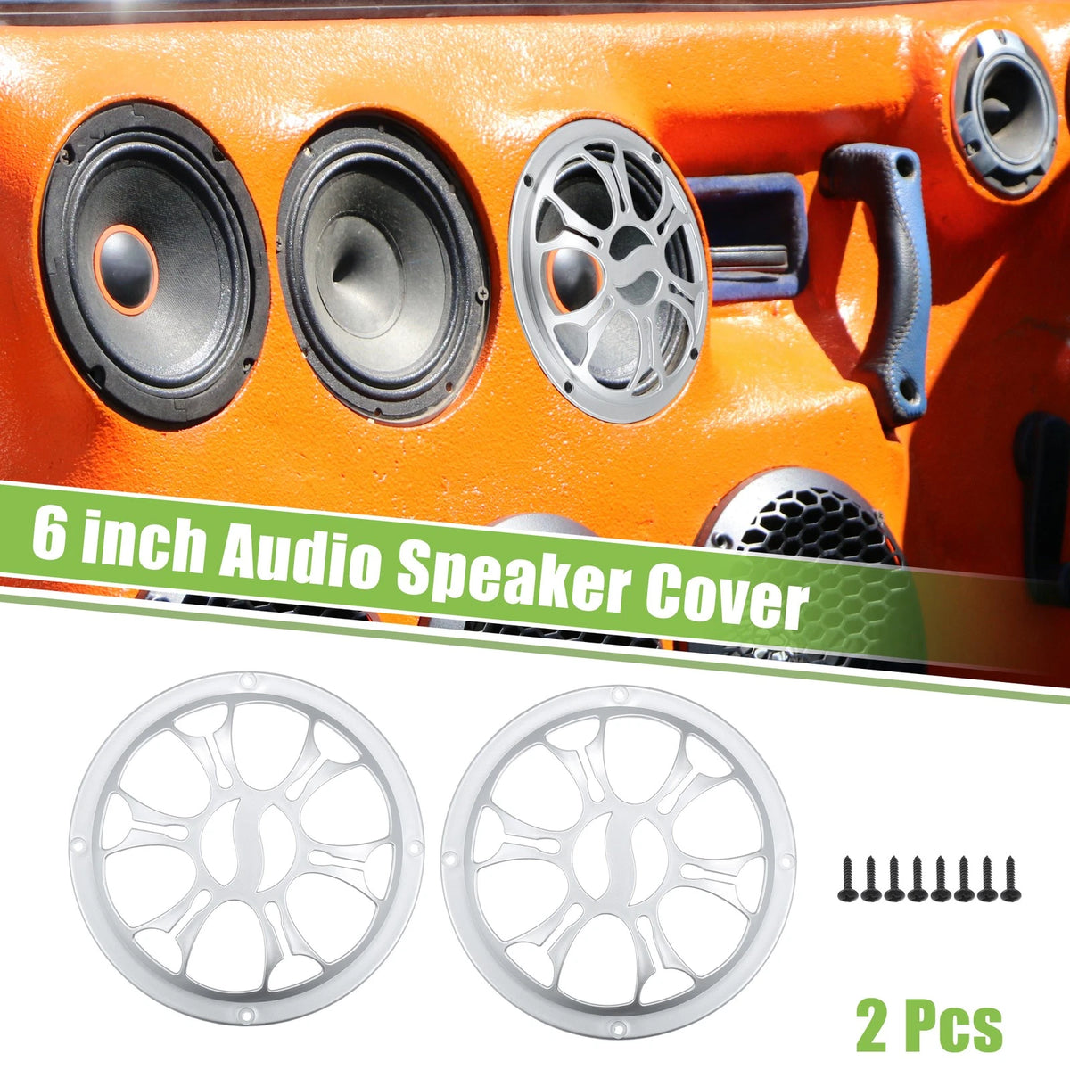 2X Speaker Grill Cover for Subwoofer (Universal)
