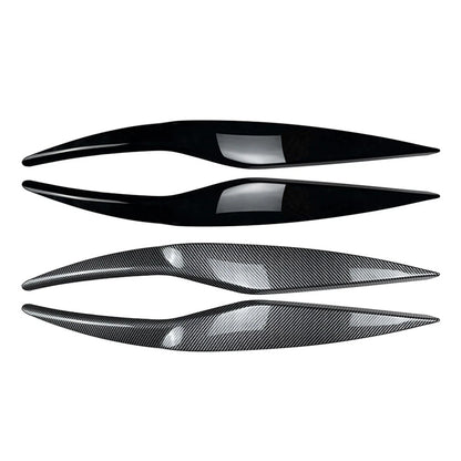 Headlight Eyelids Frame Cover Trim for Ford Fiesta MK6 (2008–2012)