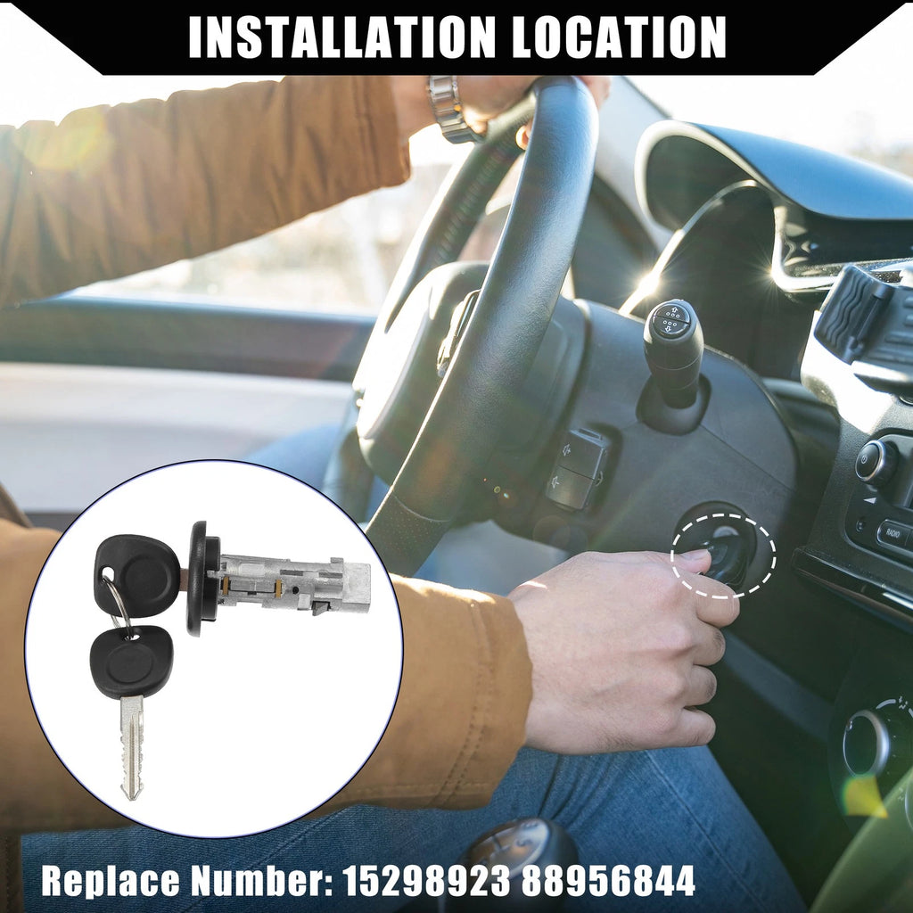 Ignition Lock Switch Cylinder for GMC Yukon Sierra and Chevy Silverado (2007–2013)