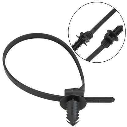 100 Piece Nylon Wire Tie Straps for Cable Organization
