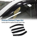 Window Deflectors Side Vent Visors for Hyundai Santa Fe (2007–2012)