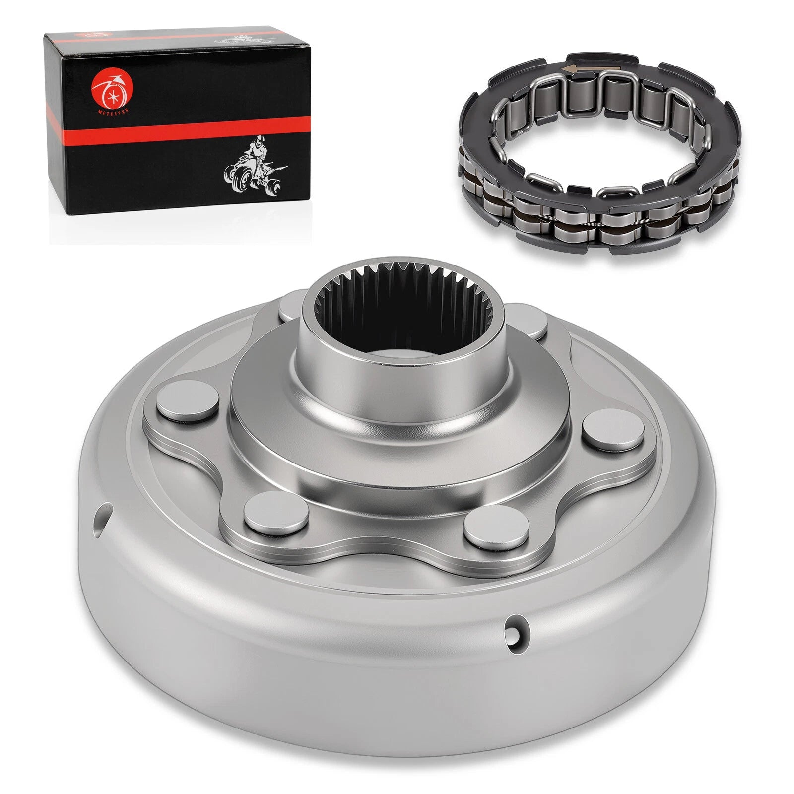Wet Clutch Centrifugal Carrier Out Clutch Housing Bearing for Honda Rancher 350 (2000–2006)