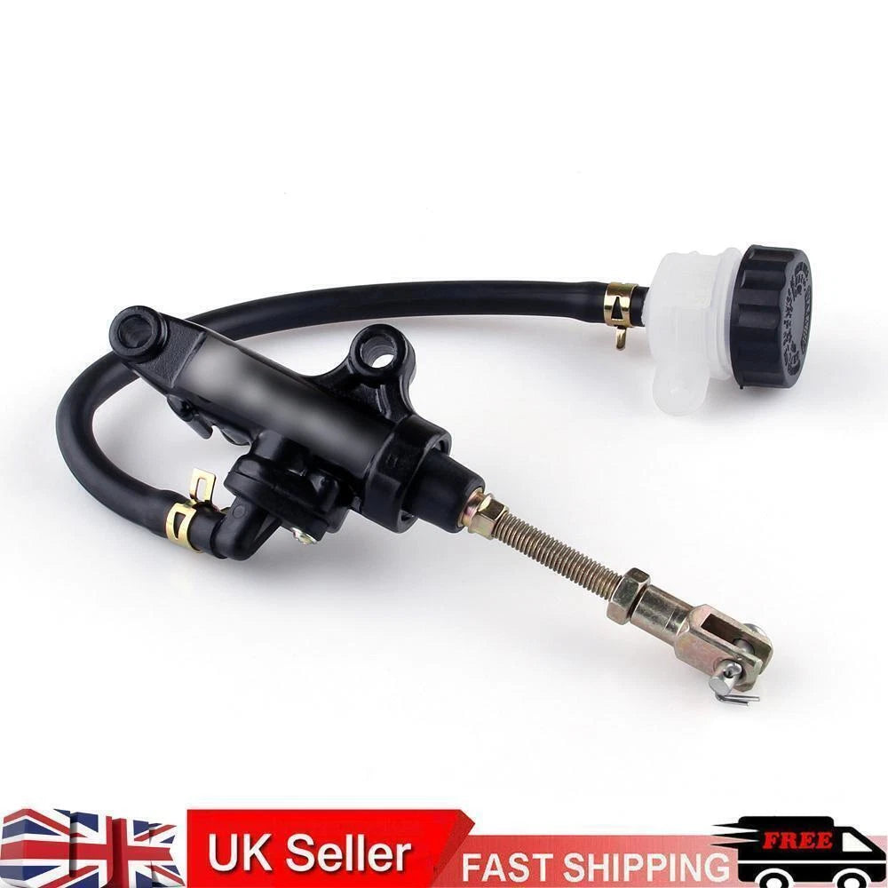 Rear Brake Master Cylinder & Fluid Reservoir for Yamaha FZ350 YZF R1 R6 FZ600 (1989–2006)