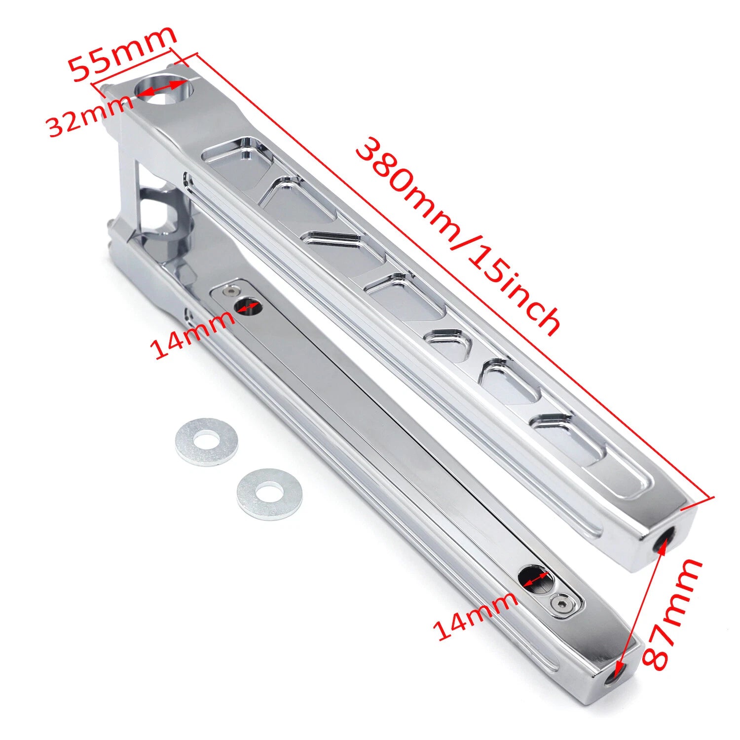 14" Riser Handlebar Top Clamp for H-D Softail Fat Boy Dyna