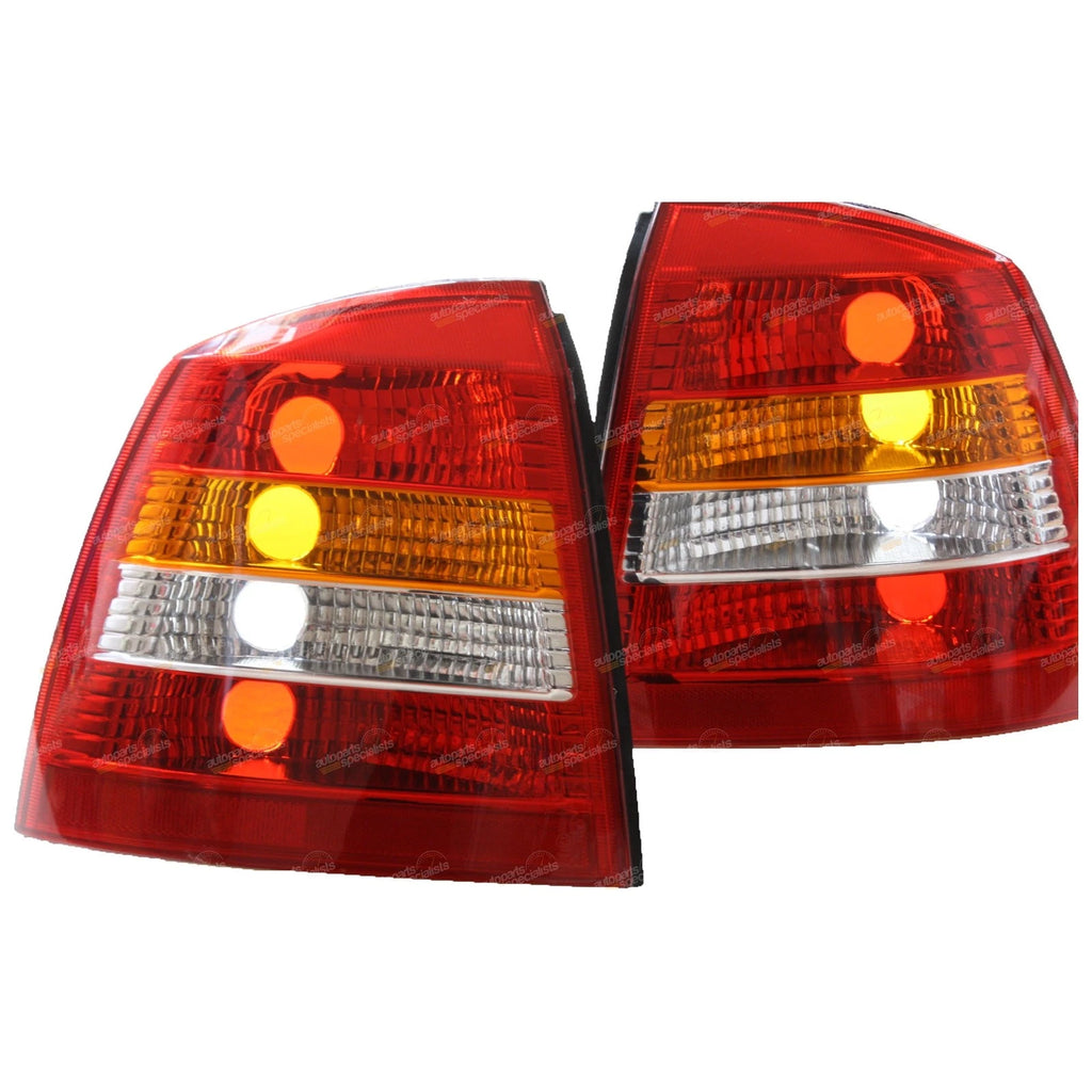 Tail Lights LH+RH Pair for Holden Astra TS (1998–2004) LEFT+RIGHT
