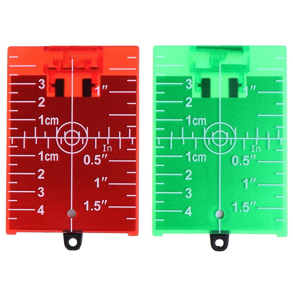 Target Plate Card for Green Red (Inchcm)